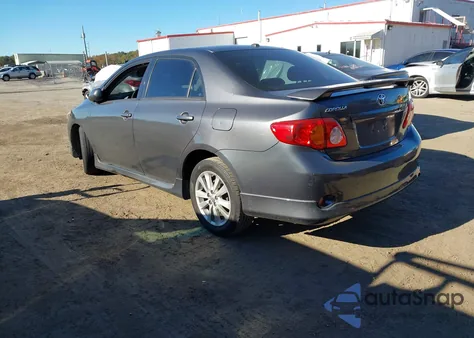 2010 Toyota Corolla S from USA, damaged, VIN 2T1BU4EE8AC445151